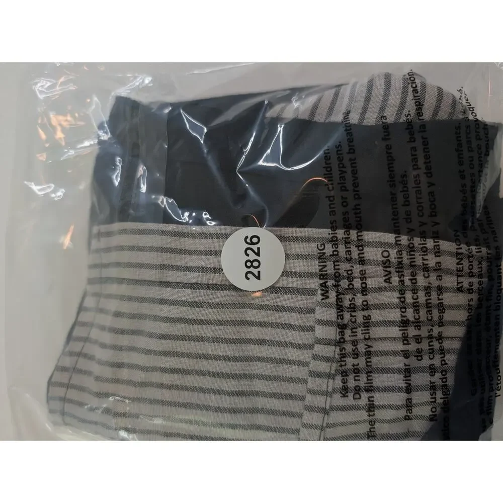 Lisa Bayne Linen Color-blocked Top Size Small - Picture 9 of 9